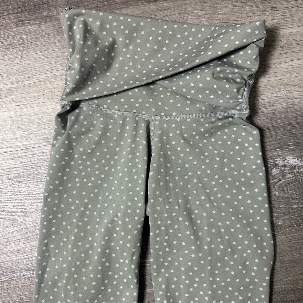 Nike Yoga Dri-Fit High Rise 7/8 Leggings Polka Dot - Picture 2 of 8